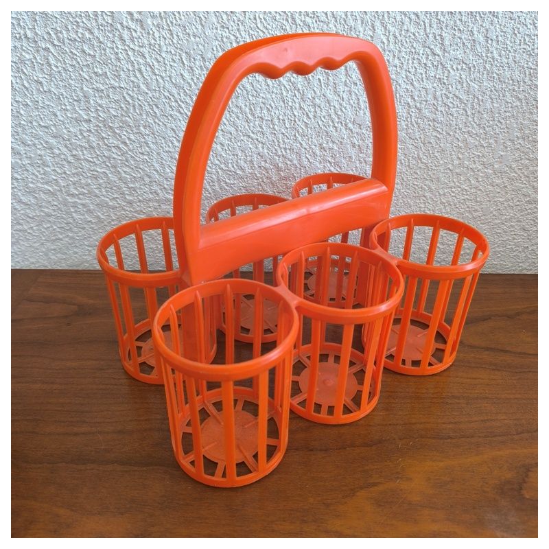 Porte bouteilles vintage année 70