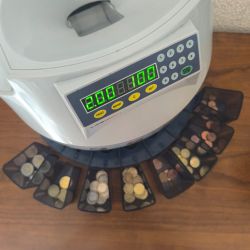Trieur / compteur de pieces gros debit en euros LIFEBOX