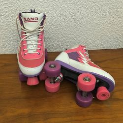 Rollers pointure 37 patins a roulettes quad neon nano