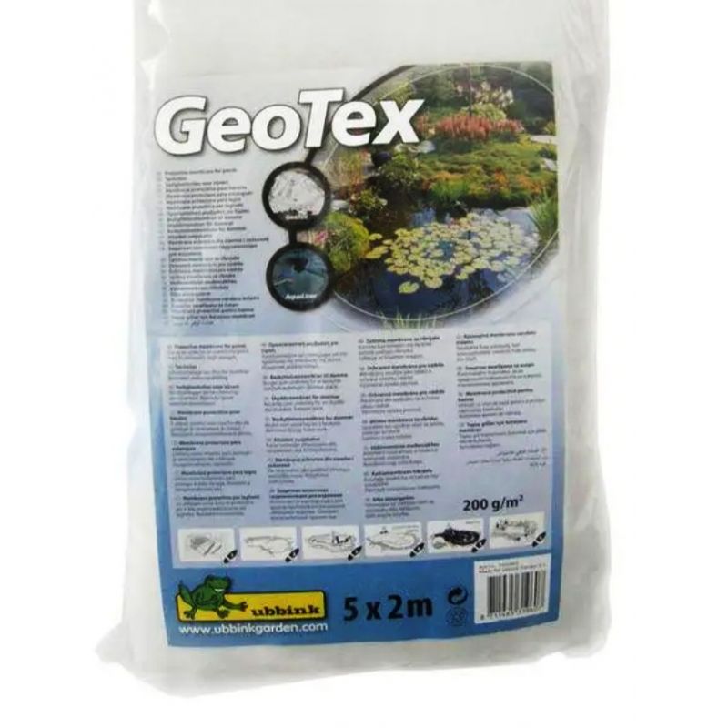 Feutre géotextile 200g/m² 5x2m pour bassin de jardin - Ubbink
