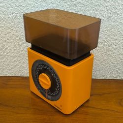 Balance de cuisine mécanique vintage Terraillon 5 kg - Orange Années 70 - Made in France
