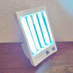 Solarium Facial 4 tubes UV - 60 watts - philips HB161 sans mintuteur (pour visage et décolleté)