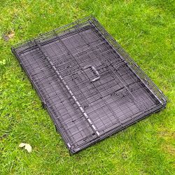 Cage pliable pour animaux taille m (l 76 x h 53 x p 61 cm) (chien, chat)