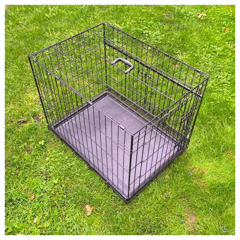 Cage pliable pour animaux taille m (l 76 x h 53 x p 61 cm) (chien, chat)