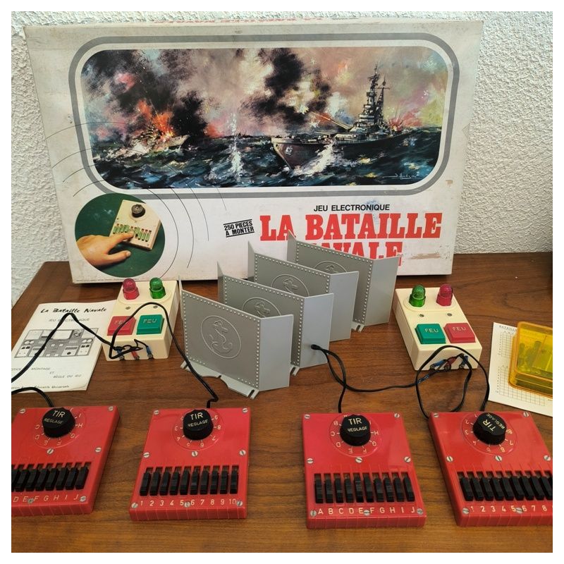Bataille navale électronique vintage