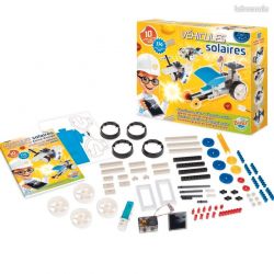 Jeu de construction véhicules solaires buki