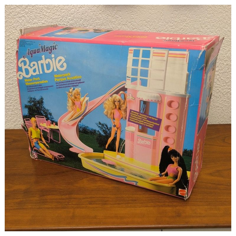 Parc aquatique Barbie vintage 1989 / Water Magic, piscine