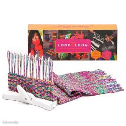 Métier a tisser Loop de Loom. Pour réaliser simplement écharpes, pochettes, plaids