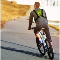 Dossard de signalisation pour cycliste