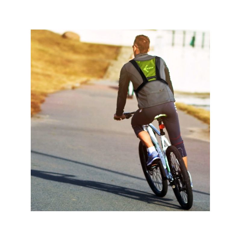 Dossard de signalisation pour cycliste
