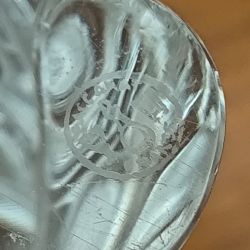 Bougeoir Aladin en cristal Baccarat
