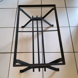 Table basse vintage en céramique – style Vallauris signée sensée – années 50/70