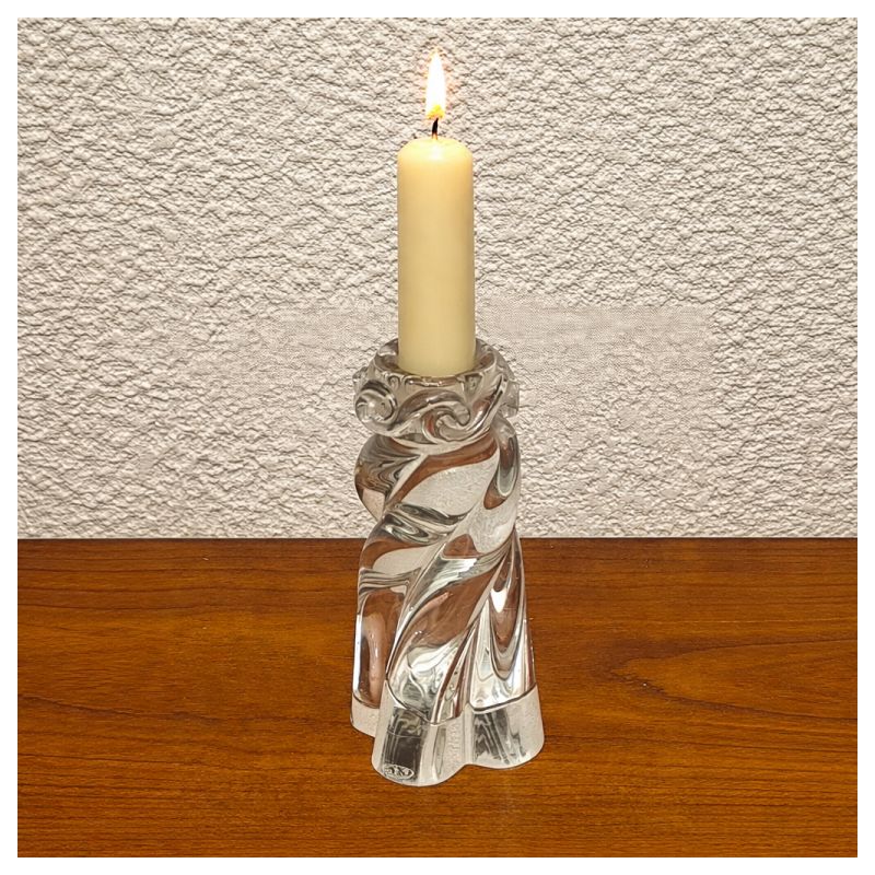 Bougeoir Aladin en cristal Baccarat