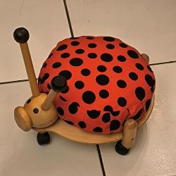 Trotteur pousseur coccinelle