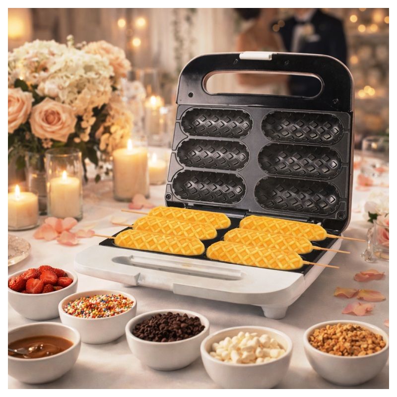 Gaufrier pour gaufre sucettes