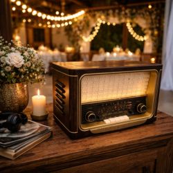 Location poste radio à lampes vintage TSF sur dunkerque