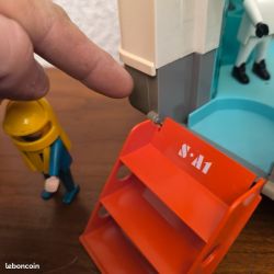 Base spaciale playmobil vintage environ annee 1975
