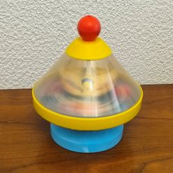 Jouet vintage 1980 / 90 toupie chicco