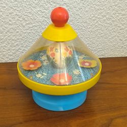 Jouet vintage 1980 / 90 toupie chicco