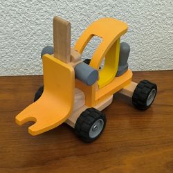 Jouet Chariot élévateur en bois