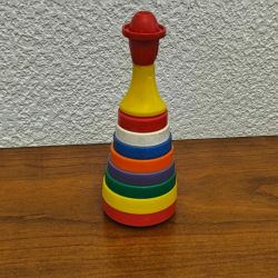 Culbuto jouet vintage pour enfants