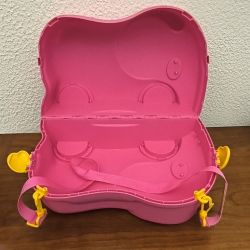 Valise porteur 2 en 1 molto l elephant (bleu ou rose au choix)