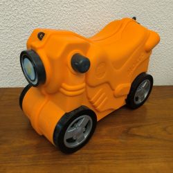 Valise porteur 2 en 1 molto la moto orange