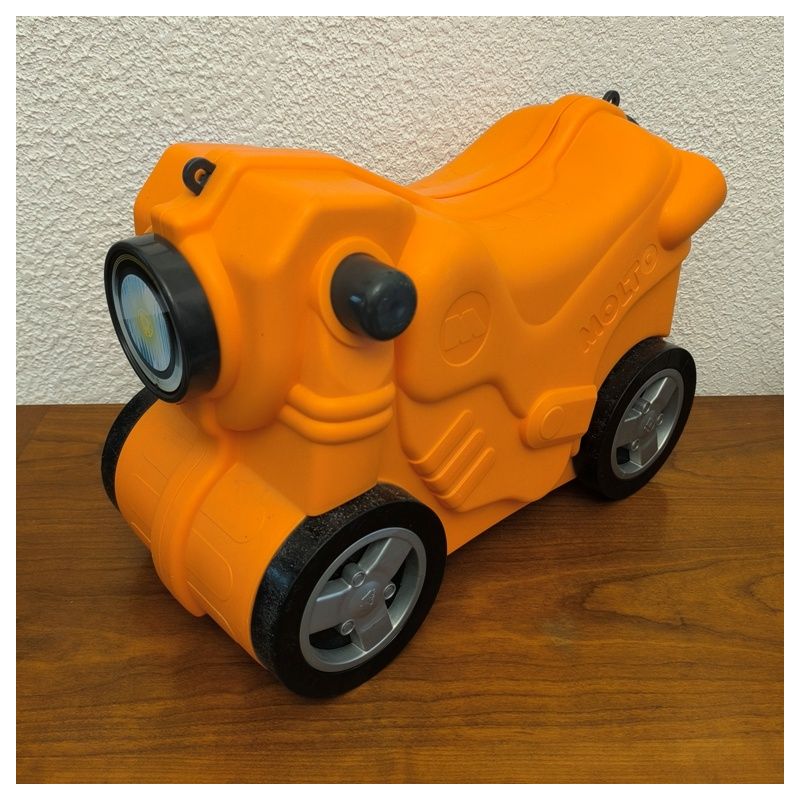 Valise porteur 2 en 1 molto la moto orange