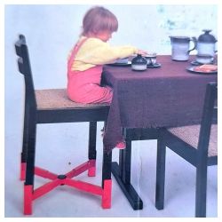 Réhausseur de chaise baby tall 2 (noir)