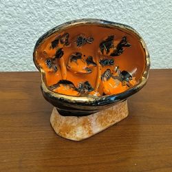 Lampe veilleuse vintage en forme de "Moule" Vallauris