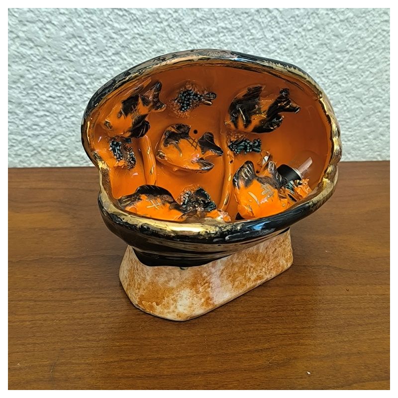Lampe veilleuse vintage en forme de "Moule" Vallauris
