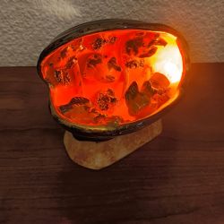 Lampe veilleuse vintage en forme de "Moule" Vallauris