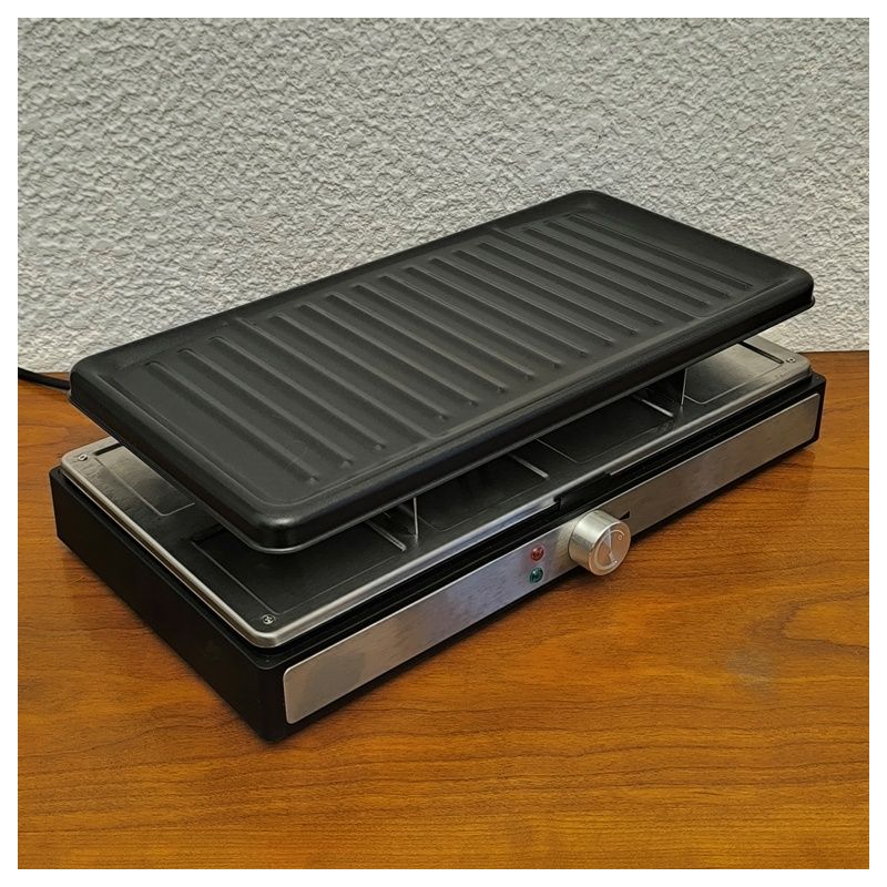 Raclette 8 personnes avec thermostat rectangulaire