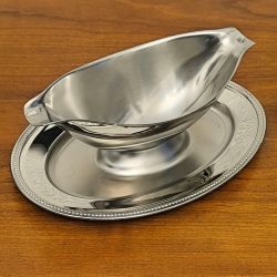 Saucière inox vintage Guy degrene