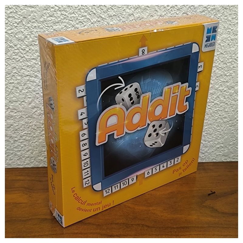 Jeu de société Addit – Le calcul mental devient un jeu