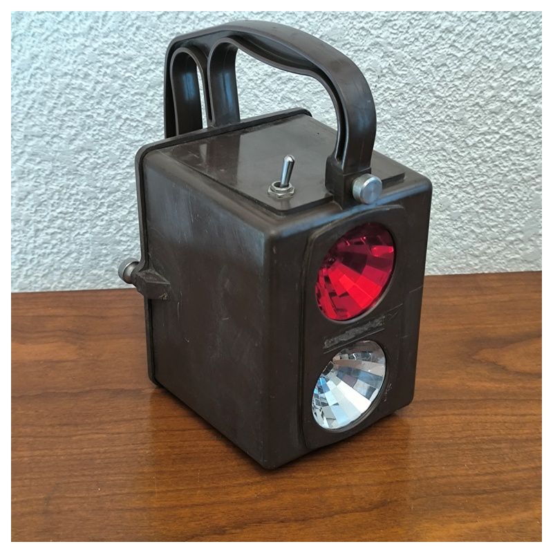 Lampe / lanterne de signalisation ferroviere type B1 vendue sans pile