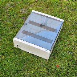 Tableau / coffret electrique Hager 2 rangées avec porte transparente 36 MOODULES