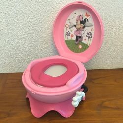 Pot pour bébé de toilette sonore avec bruitages - minnie