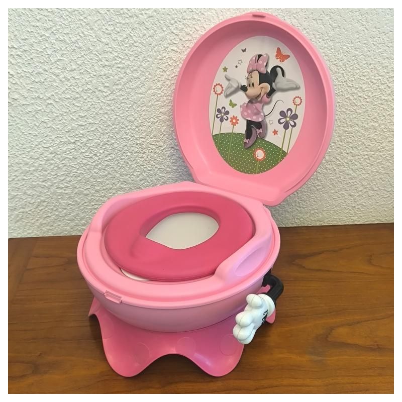 Pot pour bébé de toilette sonore avec bruitages - minnie
