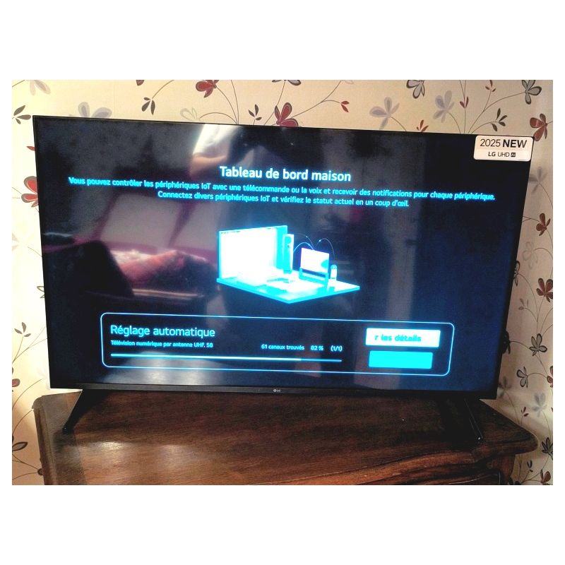 TV LED 4K 43'' (108 cm) 43UA73 LG neuve (retrait sur Dunkerque)