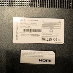 TV LED 4K 43'' (108 cm) 43UA73 LG neuve (retrait sur Dunkerque)