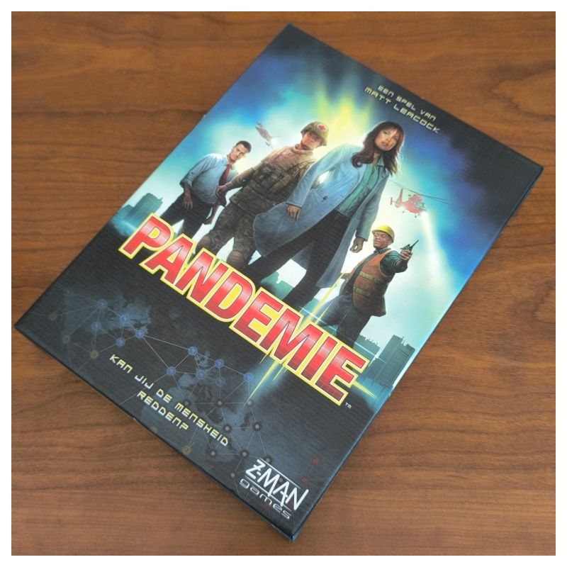 Jeu de société pandemie (pandemic) version néerlandaise Nederland comme neuf