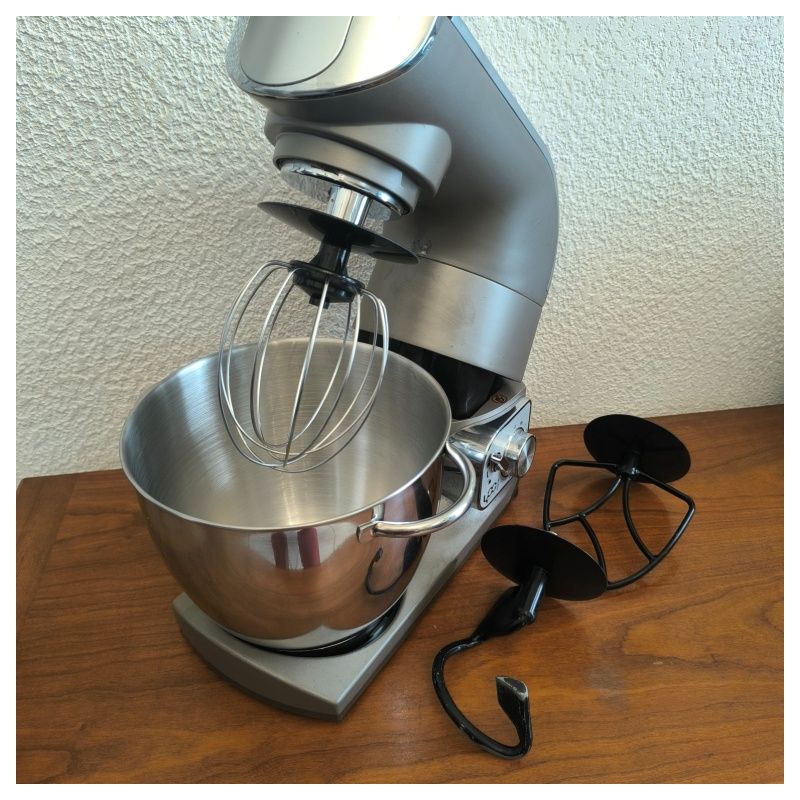 Robot pâtissier avec 3 fouets Cookyoo 7000 – 1200 W