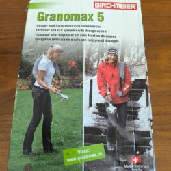 Epandeur pour engrais, sel, graines - Granomax 5 litres