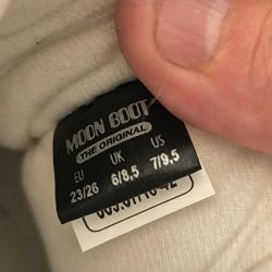 Moon Boot The Original – Après-ski enfant bleu – Taille EU 23/26