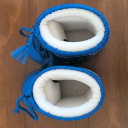 Moon Boot The Original – Après-ski enfant bleu – Taille EU 23/26