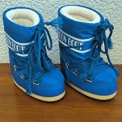 Moon Boot The Original – Après-ski enfant bleu – Taille EU 23/26