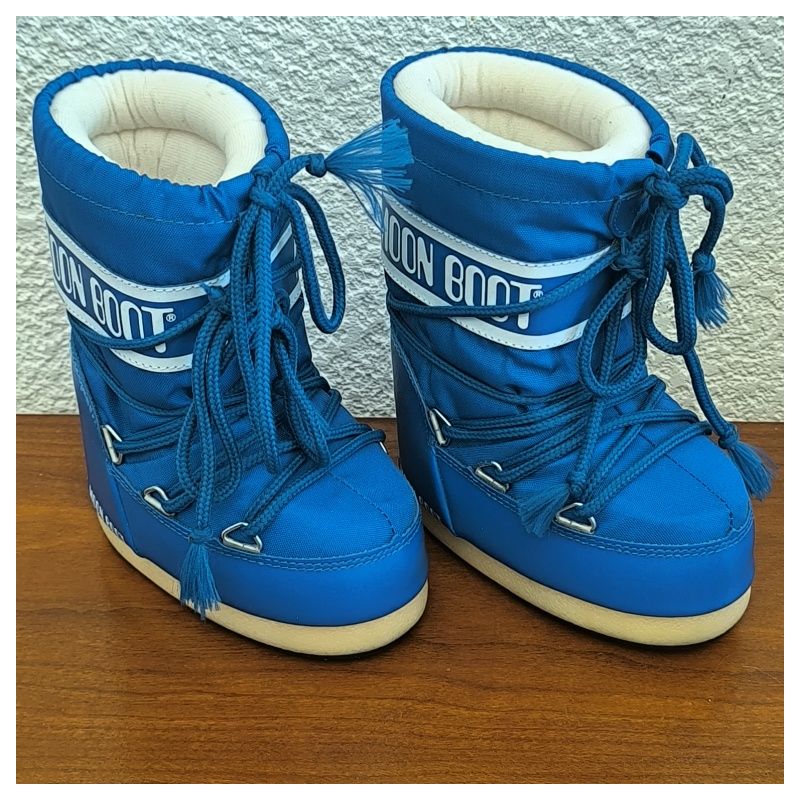 Moon Boot The Original – Après-ski enfant bleu – Taille EU 23/26