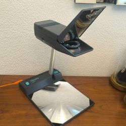 Rétroprojecteur portable Kindermann Famulus Reflex pour transparent / diascope OverHead ultra plat