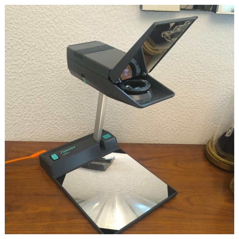 Rétroprojecteur portable Kindermann Famulus Reflex pour transparent / diascope OverHead ultra plat